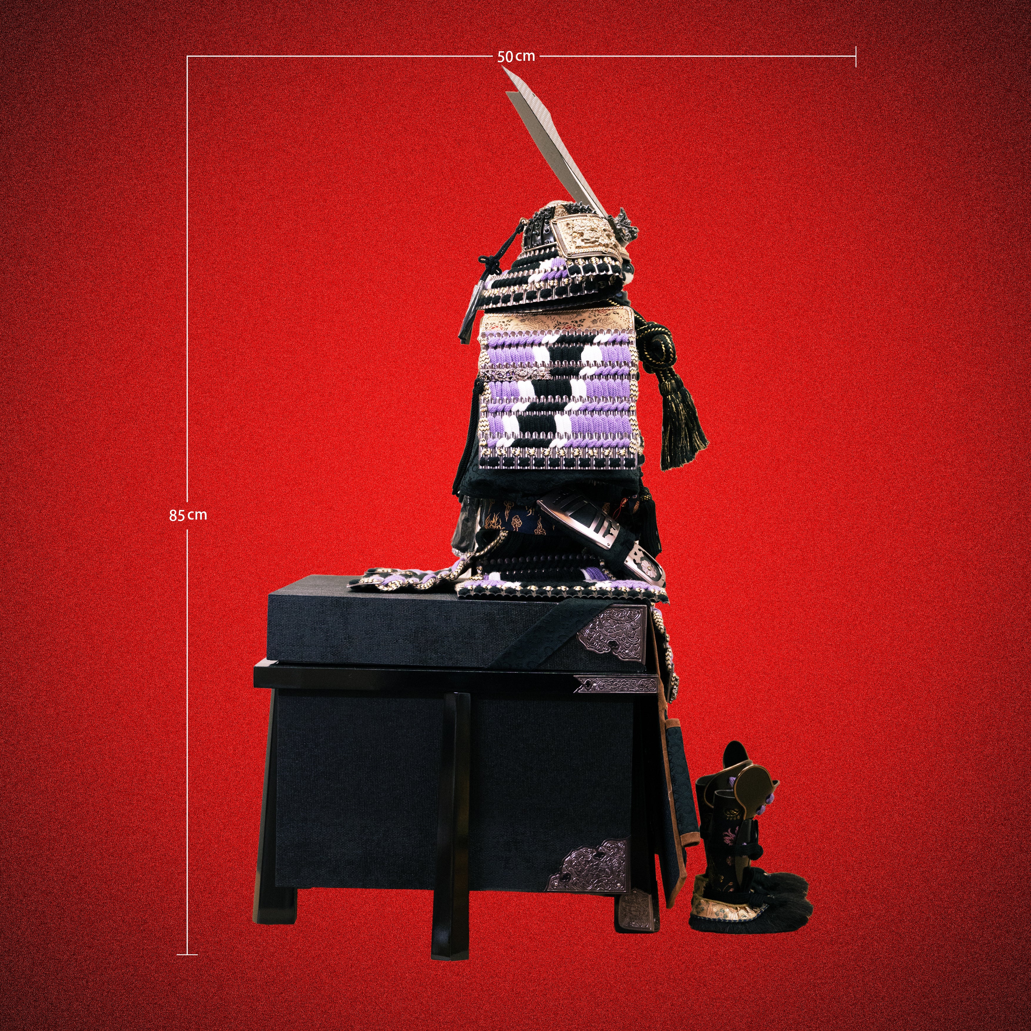 Tokugawa Ieyasu Limited Yoroi – Shadow Night Kabuto Premium Set