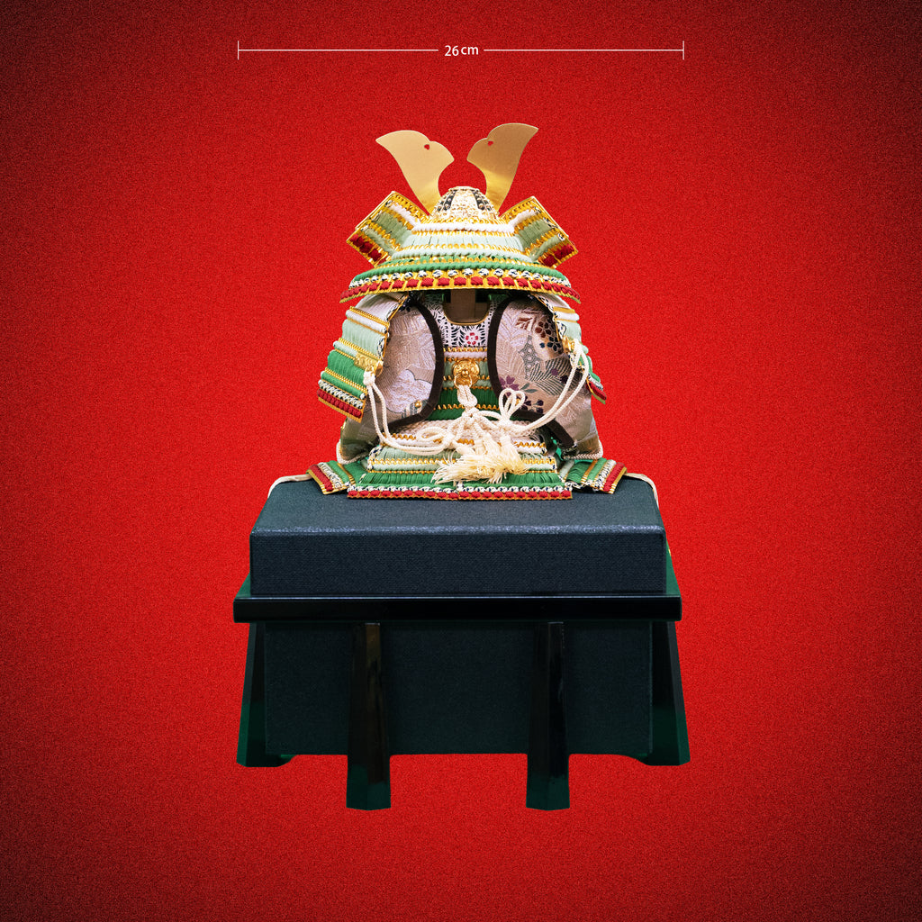 Traditional Ō-Yoroi Display – Handcrafted Festival Samurai Armor