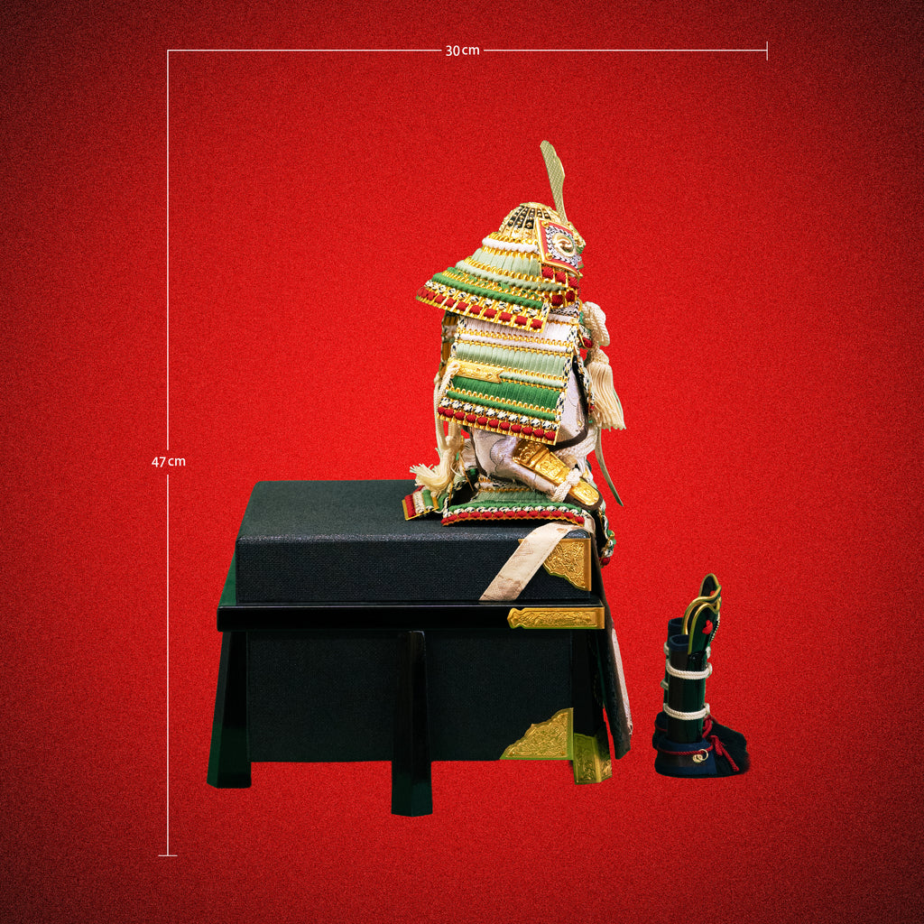 Traditional Ō-Yoroi Display – Handcrafted Festival Samurai Armor